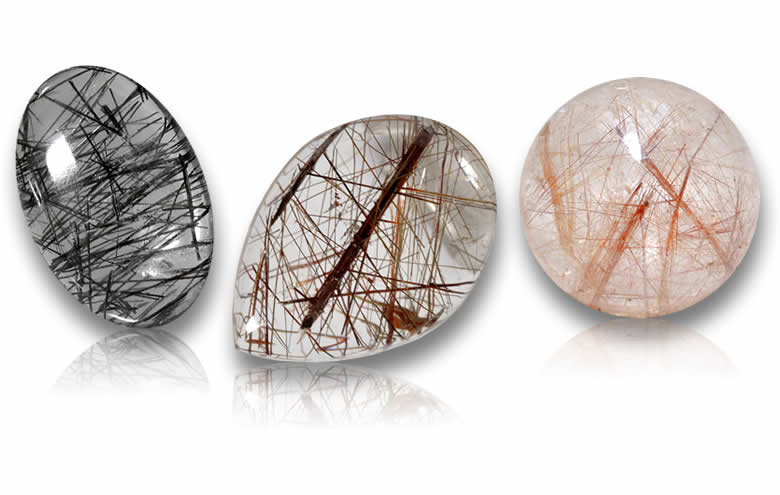 Shop Loose Rutile Quartz – Golden, Black, and High-Clarity Rutilated Quartz Gemstones