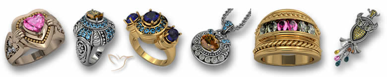 Saphir-Schmuckdesigns von GemSelect