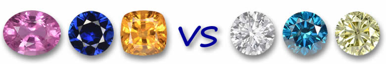 Saphir versus Diamant