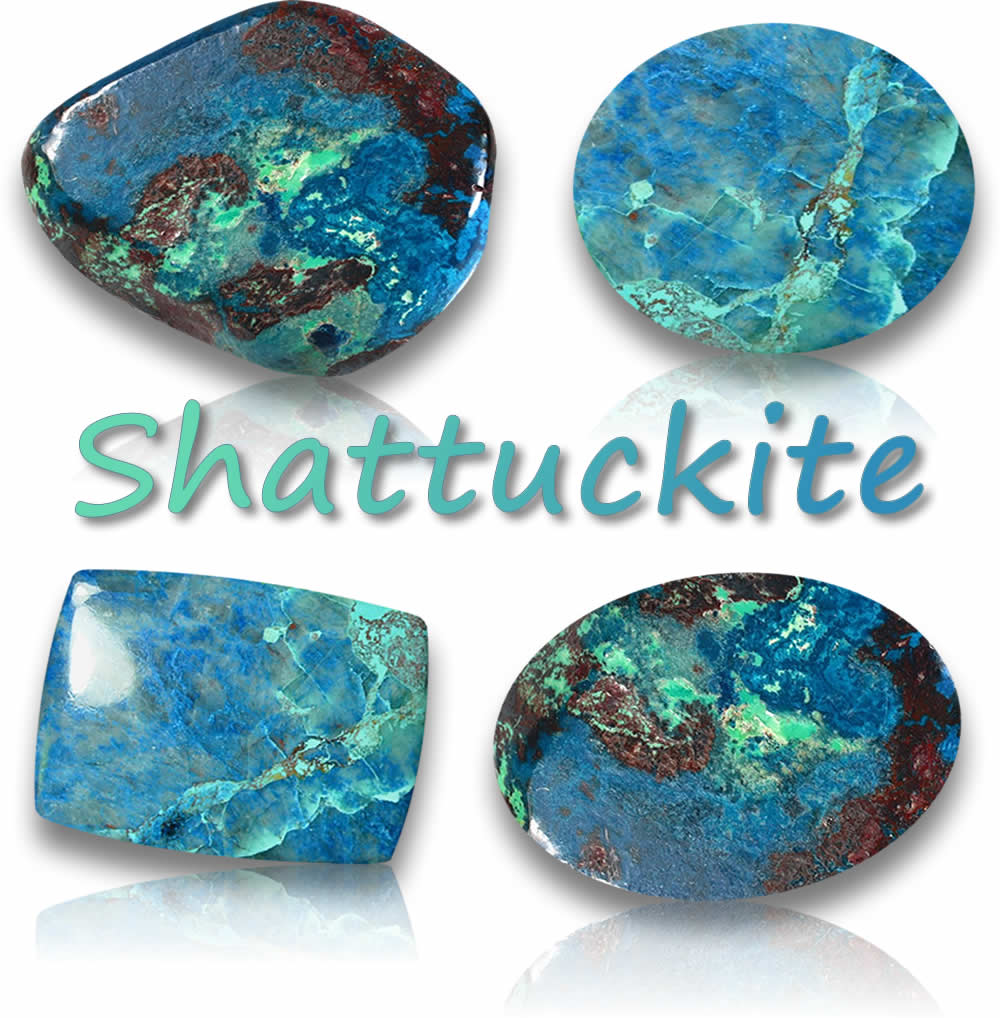 Shattuckit-Edelsteine