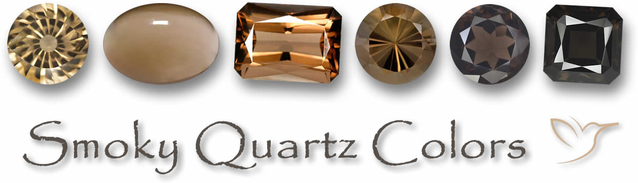 Rauchquarzfarben