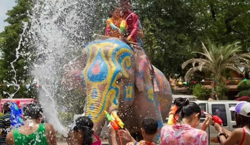 Songkran, das thailändische Neujahr