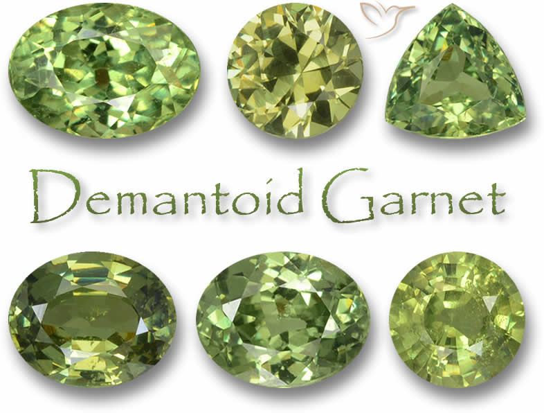 Demantoid Granat Edelsteine kaufen