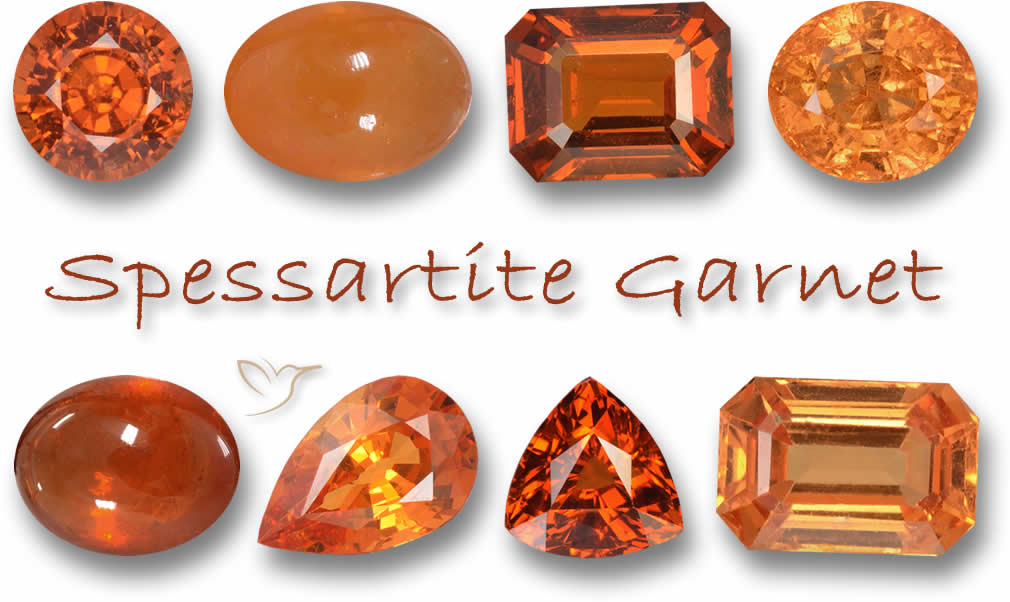 Spessartit Granat Edelsteine kaufen