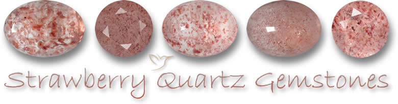 Erdbeerquarz Edelsteine