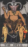 Tarot-Karte - Der Teufel