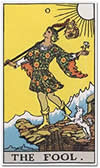 Tarot-Karte - Der Narr