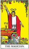Tarot-Karte - Der Magier