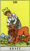 Tarot-Karte - Die Stärke