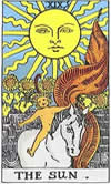 Tarot-Karte - Die Sonne