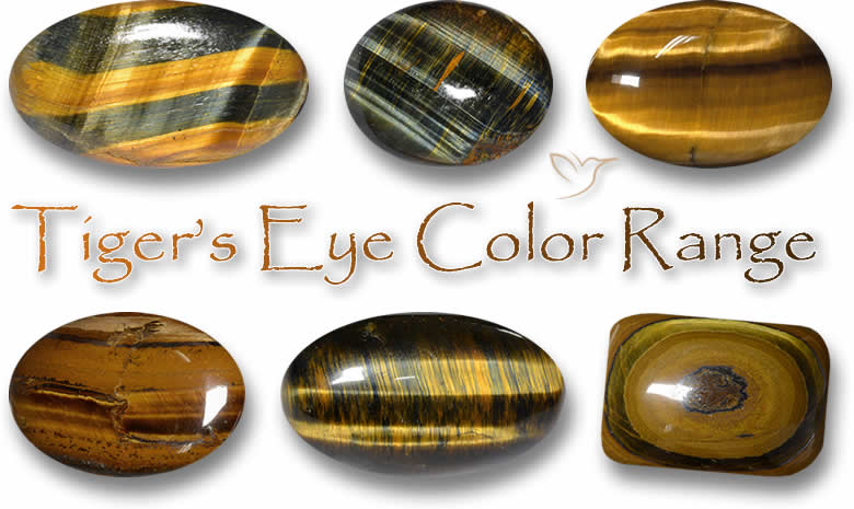 Tigerauge Farbpalette