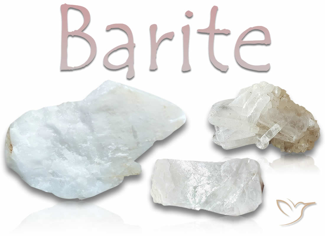 Weißer Baryt Rohedelstein