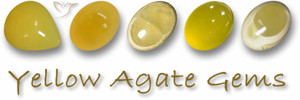 Gelbe Achat-Edelsteine kaufen