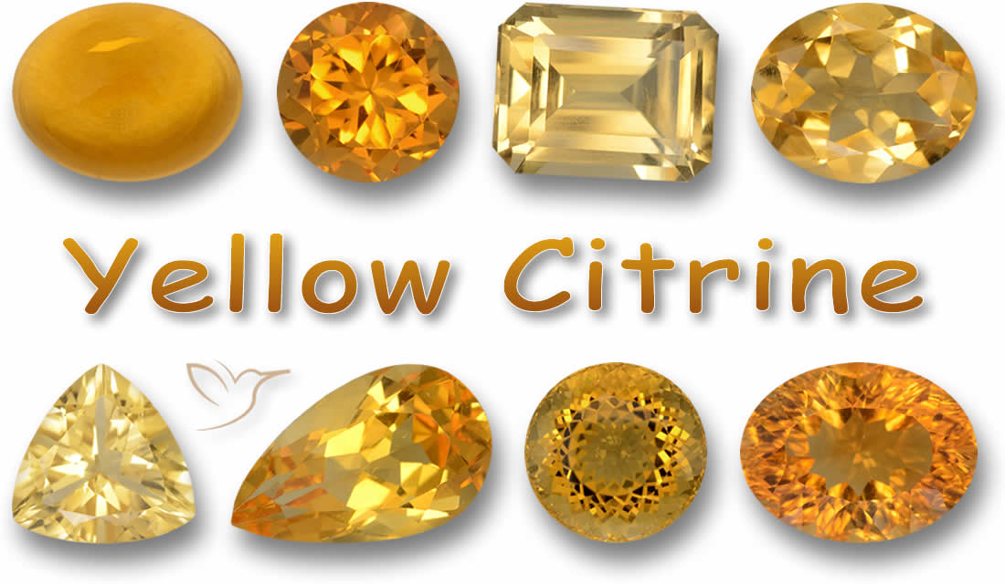 Gelber Citrin – Natürliche zertifizierte Edelsteine von GemSelect
