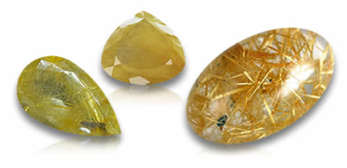 Rutilquarz Edelsteine