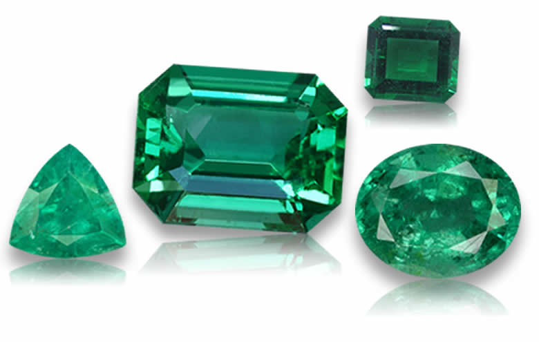 Shop Loose Zambian Emeralds, Natural, Certified Green Emeralds for Jewelry