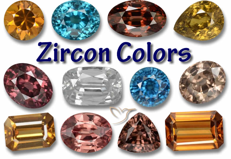 Zirkon Edelsteine bei GemSelect