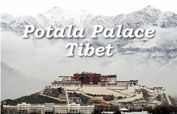 Potala-Palast in Tibet