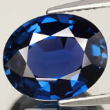 Natürlicher blauer Saphir