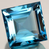 Natürlicher blauer Topas