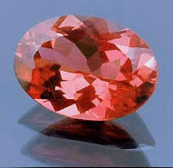 Seltener Padparadscha Saphir