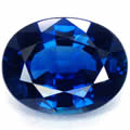 Blauer Madagaskar-Saphir