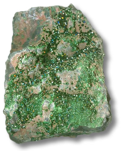 Uvarovit Grob Uvarovite Rough