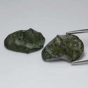  ct natürliche mehrfarbiger Achatgeode-Edelsteine, Fantasieschliff, Lichtundurchlässig
