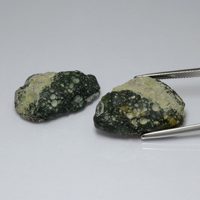  ct natürliche mehrfarbiger Achatgeode-Edelsteine, Fantasieschliff, Lichtundurchlässig