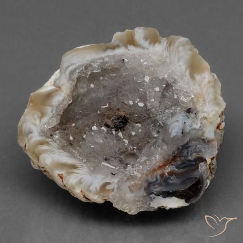 41.53ct Natürlicher Mehrfarbig Achat-Geode, Fantasie, Lichtundurchlässig