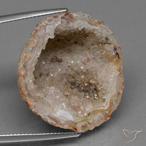 9,17 ctw natürlicher Mehrfarbig Achat-Geode, Fantasie, Lichtundurchlässig
