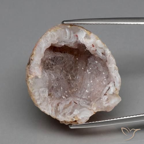 54.13ct Natürlicher Mehrfarbig Achat-Geode, Fantasie, Lichtundurchlässig