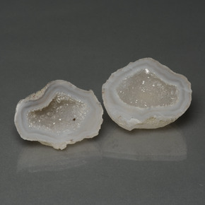 36,53 ct natürliche mehrfarbiger Achatgeode-Edelsteine, Fantasieschliff, Lichtundurchlässig