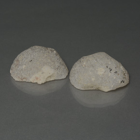 36,53 ct natürliche mehrfarbiger Achatgeode-Edelsteine, Fantasieschliff, Lichtundurchlässig