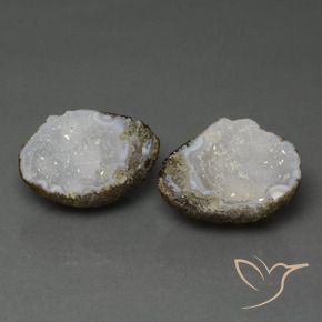 29.06 ct natürliche Mehrfarbig Achat-Geode-Edelsteine, Fantasie, Lichtundurchlässig