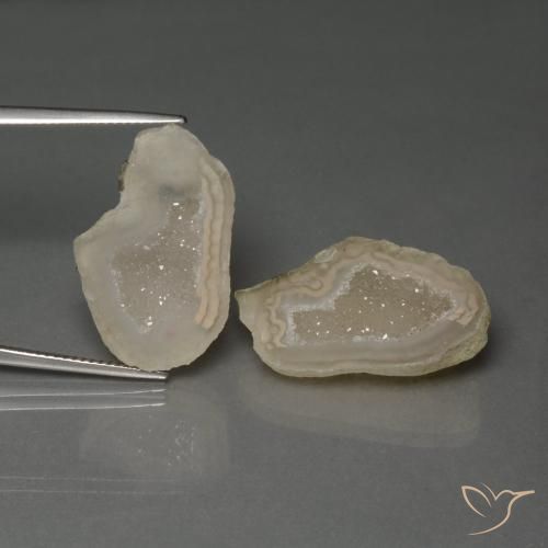 22.90ctw Natürlicher Mehrfarbig Achat-Geode, Fantasie, Lichtundurchlässig