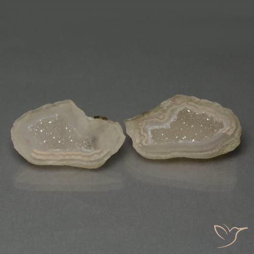 22.90 ct natürliche Mehrfarbig Achat-Geode-Edelsteine, Fantasie, Lichtundurchlässig