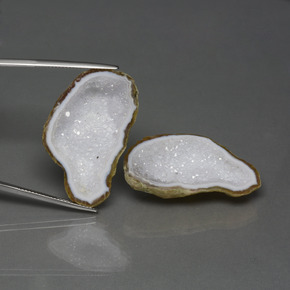 45.70 ct natürliche Mehrfarbig Achat-Geode-Edelsteine, Ausgefallene Form, Lichtundurchlässig