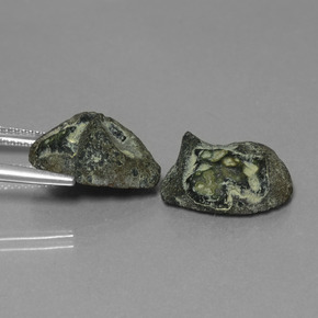 12.94 ct natürliche Mehrfarbig Achat-Geode-Edelsteine, Ausgefallene Form, Lichtundurchlässig