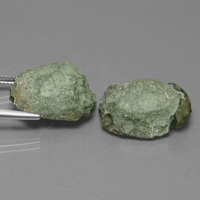 16.50 ct natürliche Mehrfarbig Achat-Geode-Edelsteine, Ausgefallene Form, Lichtundurchlässig