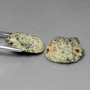 17.88 ct natürliche Mehrfarbig Achat-Geode-Edelsteine, Ausgefallene Form, Lichtundurchlässig