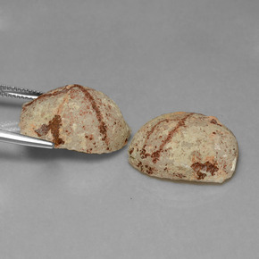 21,62 ct natürliche mehrfarbiger Achatgeode-Edelsteine, Fantasieschliff, Lichtundurchlässig