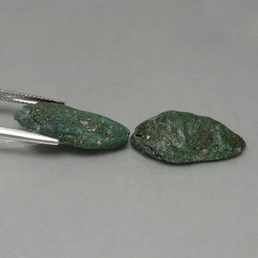 16,64 ct natürliche mehrfarbiger Achatgeode-Edelsteine, Fantasieschliff, Lichtundurchlässig