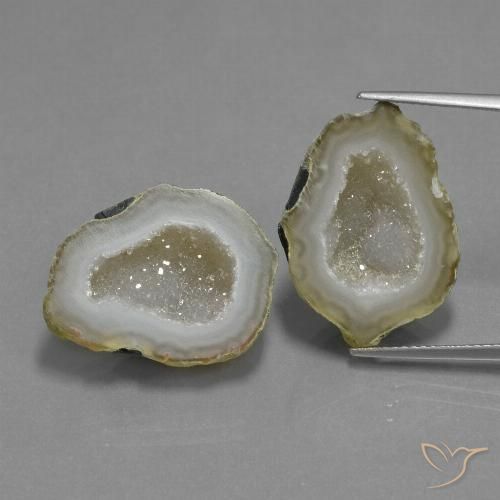 29.17ctw Natürlicher Mehrfarbig Achat-Geode, Fantasie, Lichtundurchlässig