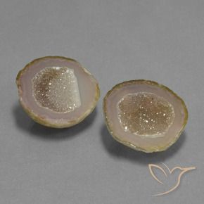 22.14 ct natürliche Mehrfarbig Achat-Geode-Edelsteine, Ausgefallene Form, Lichtundurchlässig