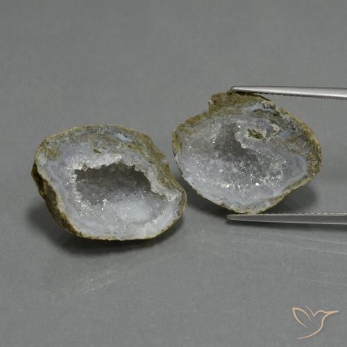 29.27ctw Natürlicher Mehrfarbig Achat-Geode, Fantasie, Lichtundurchlässig