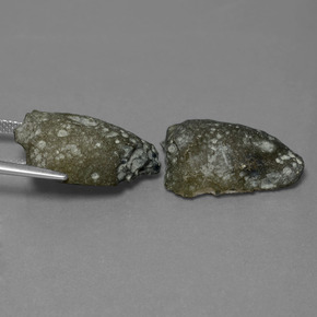 23,90 ct natürliche mehrfarbiger Achatgeode-Edelsteine, Fantasieschliff, Lichtundurchlässig