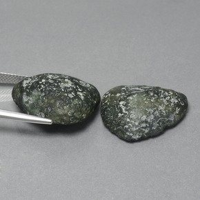 29,65 ct natürliche mehrfarbiger Achatgeode-Edelsteine, Fantasieschliff, Lichtundurchlässig