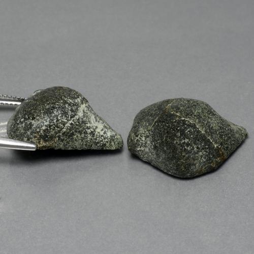 26,34 ct natürliche mehrfarbiger Achatgeode-Edelsteine, Fantasieschliff, Lichtundurchlässig