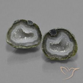 21.43 ct natürliche Mehrfarbig Achat-Geode-Edelsteine, Fantasie, Lichtundurchlässig